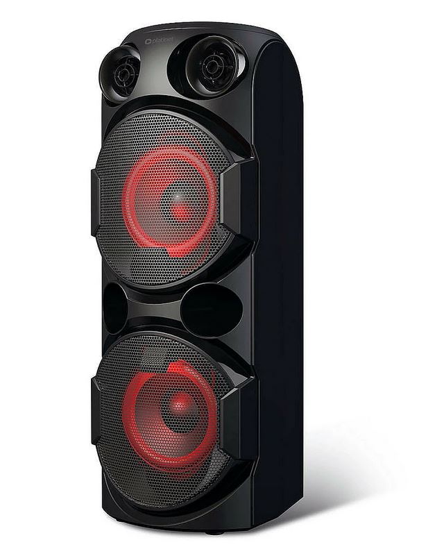 Looting Footpad transmission Bluetooth Karaoke Speaker 50w extra bass FM / USB / AUX RGB Platinet -  DDT.lv